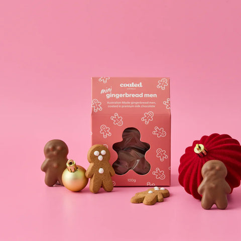 Coated Milk Chocolate Mini Gingerbread Men