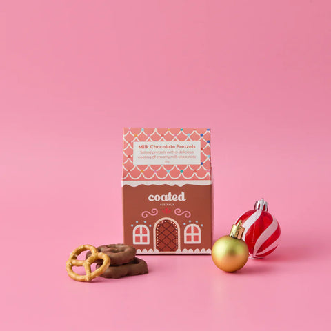 Coated Milk Chocolate Pretzels