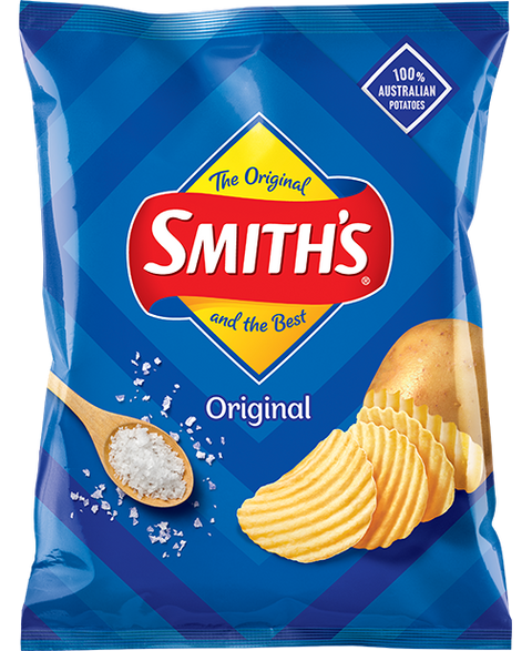 Smith's Crinkle Cut Potato Chips Original 170g