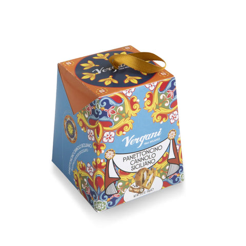 Vergani Sicily Line Cannolo Panettone Mignon | 100g