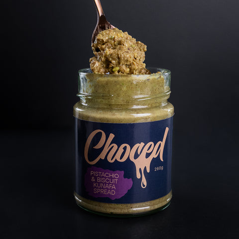 Choced Pistachio & Biscuit Kunafa Spread | 260g