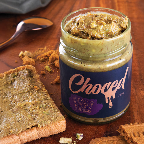 Choced Pistachio & Biscuit Kunafa Spread | 260g
