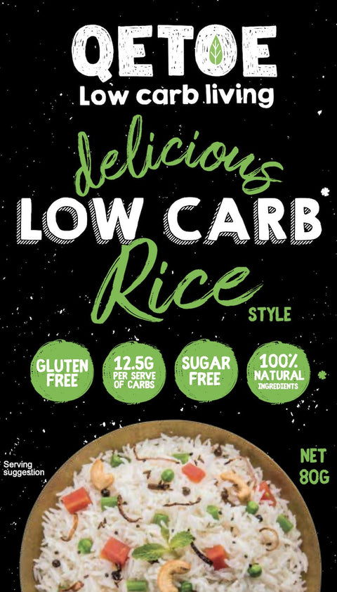 QETOE Low Carb Rice | 80g