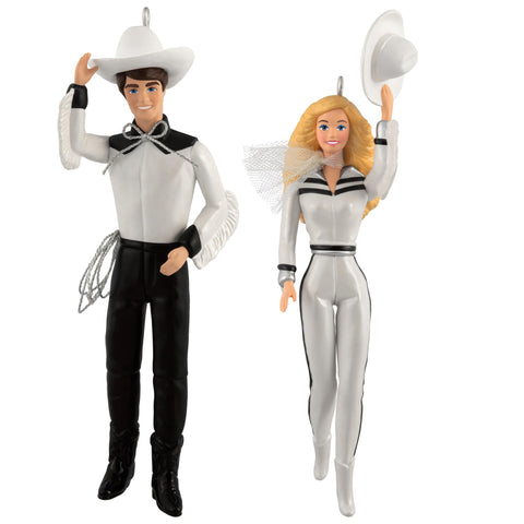 Hallmark Western Stars | Barbie™ and Ken™ Ornament Set