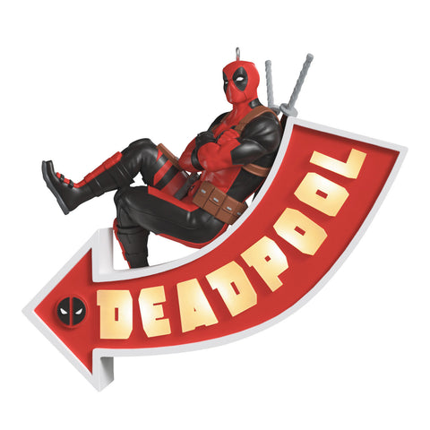 Hallmark It's a Sign! | Deadpool Ornament