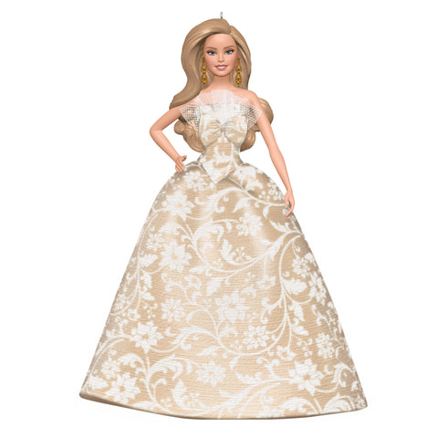 Hallmark Holiday Barbie™ Ornament | Inspired by the 2025 Holiday Barbie™ Doll