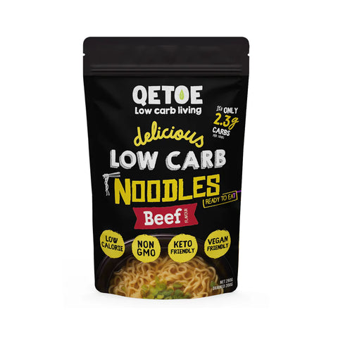 QETOE Low Carb Beef Noodles | 250g