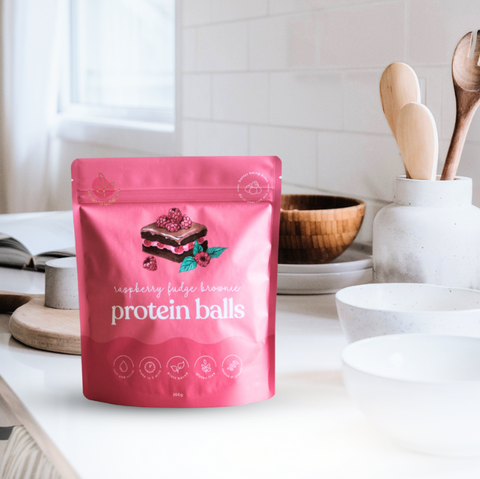 Sneaky Wholefoods Raspberry Brownie Balls Protein Ball Mixes | 300g