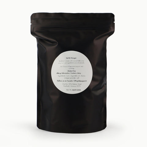 Pop Lab Salt & Vinegar Popcorn| 100g