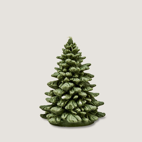 Love Ally Small Noel Tree Candle Green