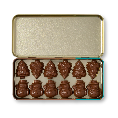 Koko Black Milk Chocolate Rudolph Pencil Tin | 150g