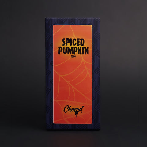 Choced Spiced Pumpkin Chocolate Block
