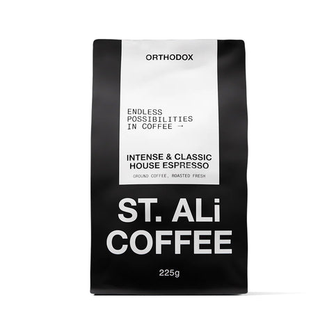 ST. ALi Orthodox House Espresso Blend Whole Beans | 225g