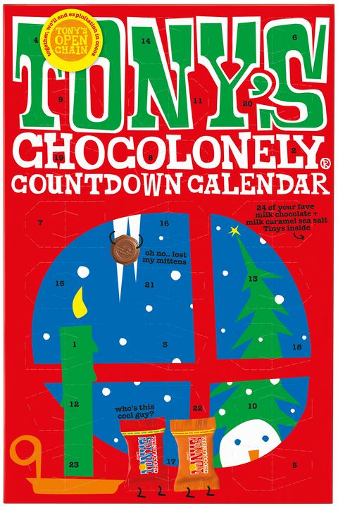 Tony's Chocolonely Tiny's Countdown Calendar | 216g