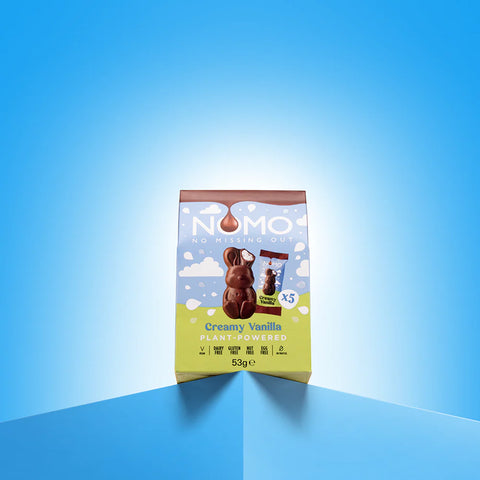 NOMO Mini Vanilla Bunnies 5 Pack | 53g