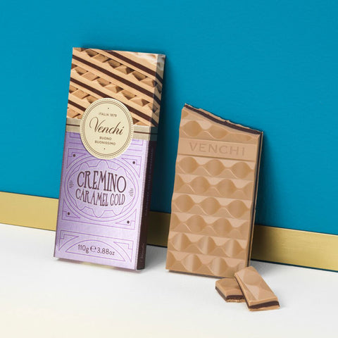 Venchi Caramel Gold Cremino Bar | 110g