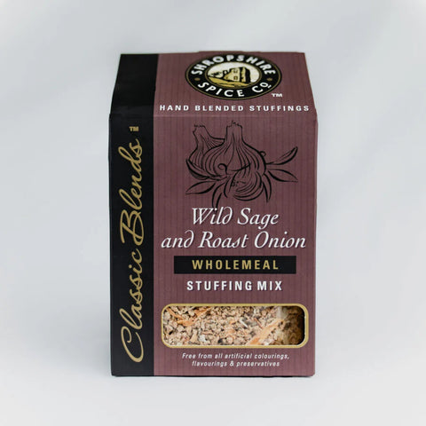 Shropshire Spice Co Wild Sage & Roast Onion Wholemeal Stuffing Mix | 150g
