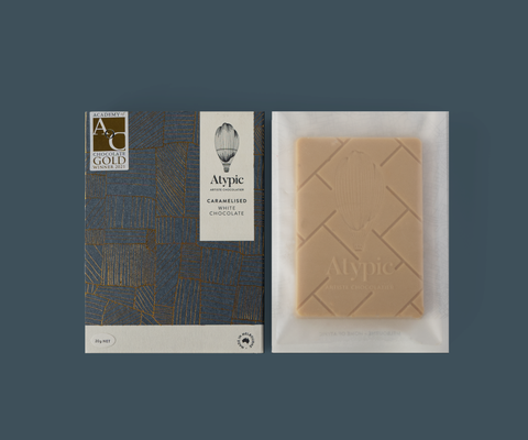 Atypic Caramelised White Chocolate | 20g