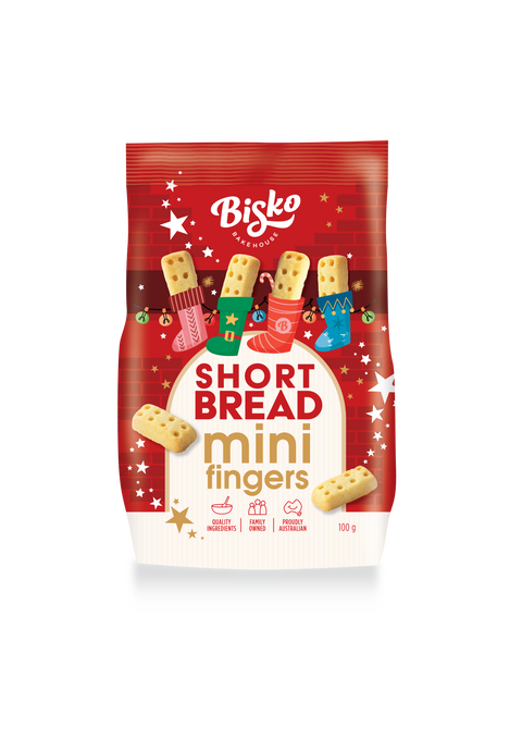 Bisko Mini Shortbread Fingers | 100g