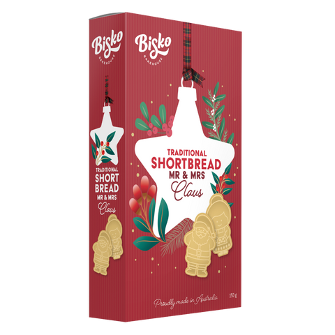 Bisko Mr & Mrs Claus Shortbread | 150g