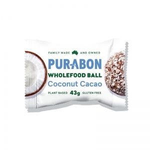 Purabon Wholfood Ball Hazelnut Cacao | 43g