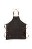 Chefs Hat Apron Bib Indigo Blue