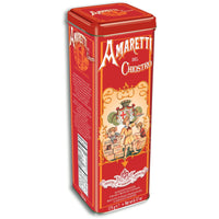 Amaretti Crunchy Tower Tin 175g - Chiostro Di Saronno