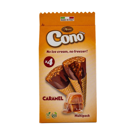 Caramel Cono Snack Box 4 x 25g - Messori