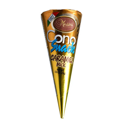 Caramel Cono Snack Box 4 x 25g - Messori