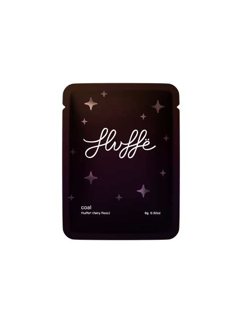 Fluffe Coal Fairy Floss | 9g