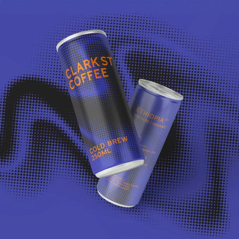 CSC Cold Brew Can 250ml - Clark St Coffee