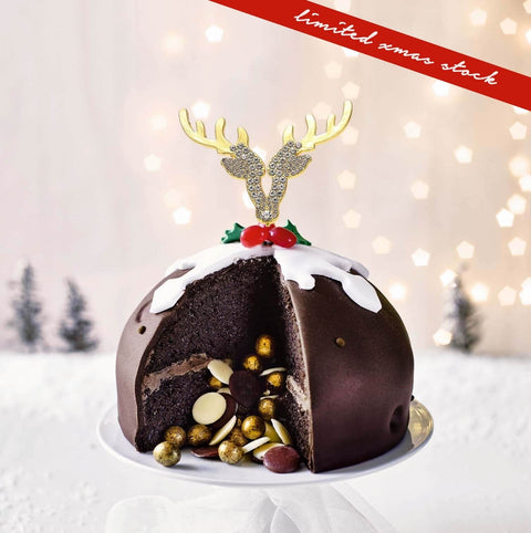 Diamante - Gold Reindeer-Sugar Crafty-iPantry-australia