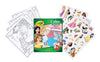 Disney Princess Colour & Sticker book - Crayola