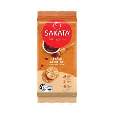 Sakata Rice Cracker Biscuits BBQ 90g