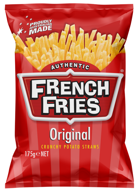 French Fries Potato Chips Multipack Lunch Box School Snacks Gluten Free 6 pack