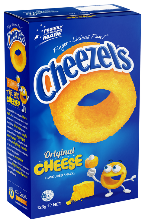 Cheezels Cheese Chips Multipack Lunch Box School Snacks 6 pack