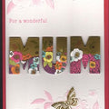 For a wonderful MUM - Hallmark