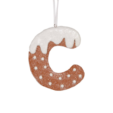 Gingerbread Alphabet - Letter C - Holly And Ivy