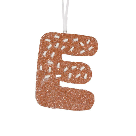Gingerbread Alphabet - Letter E - Holly And Ivy