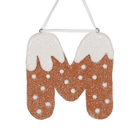 Gingerbread Alphabet - Letter M - Holly And Ivy