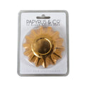 Gold Bloom Baking Cups (24 Pack)-PAPYRUS-iPantry-australia