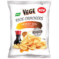 Honey Soy Flavour Rice Crackers 75g - Vege Chips