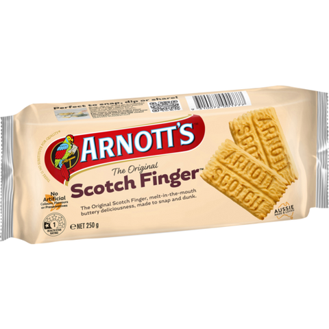 Arnotts Scotch Finger Plain Biscuits 250g