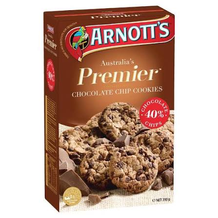 Arnott's Cookies Premier Choc Chip | 310g