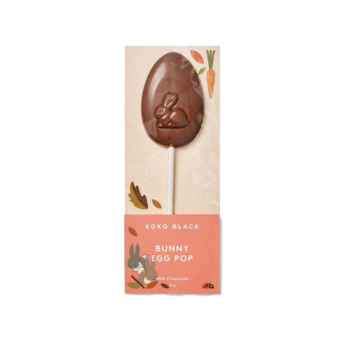 Koko Black Bunny Egg Pop Milk Chocolate 10g-Pantry-Koko Black-iPantry-australia