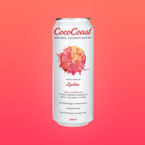 Lychee Coconut Water 500ml - Coco Coast