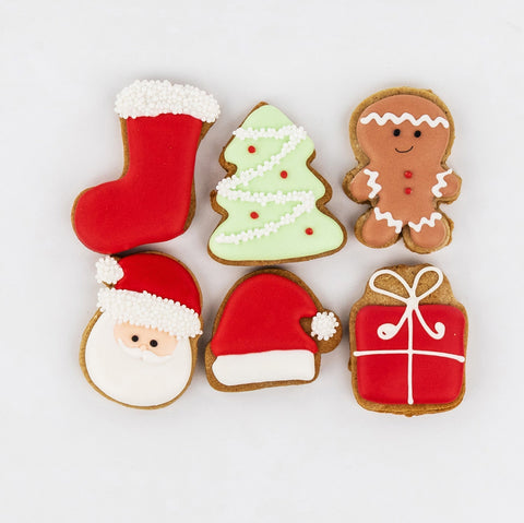 Mini Gingerbread Cookies 6 pack - Hey There Cookie! by Cake in the Afternoon