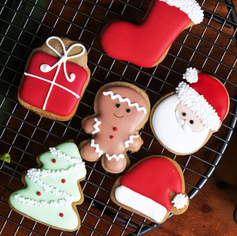 Mini Gingerbread Cookies 6 pack - Hey There Cookie! by Cake in the Afternoon