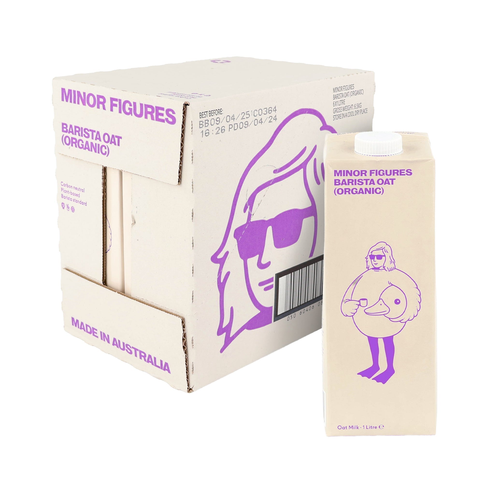 Minor Figures Organic Oat Milk Box | 6 x 1L – iPantry Minor Figures Organic Oat Milk Box | 6 x 1L – iPantry