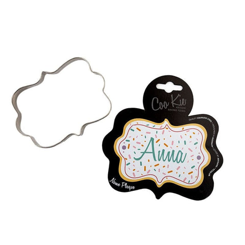 Name Plaque Cookie Cutter-COO KIE-iPantry-australia